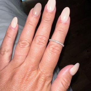 Diamond Stackable Band (1/7 ct. 14k White Gold - LIKE NEW PAID $1500 size 7